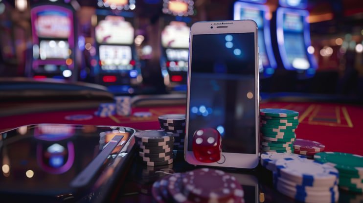 okey bet bingo section open on a mobile phone showing game cards for a Filipino player